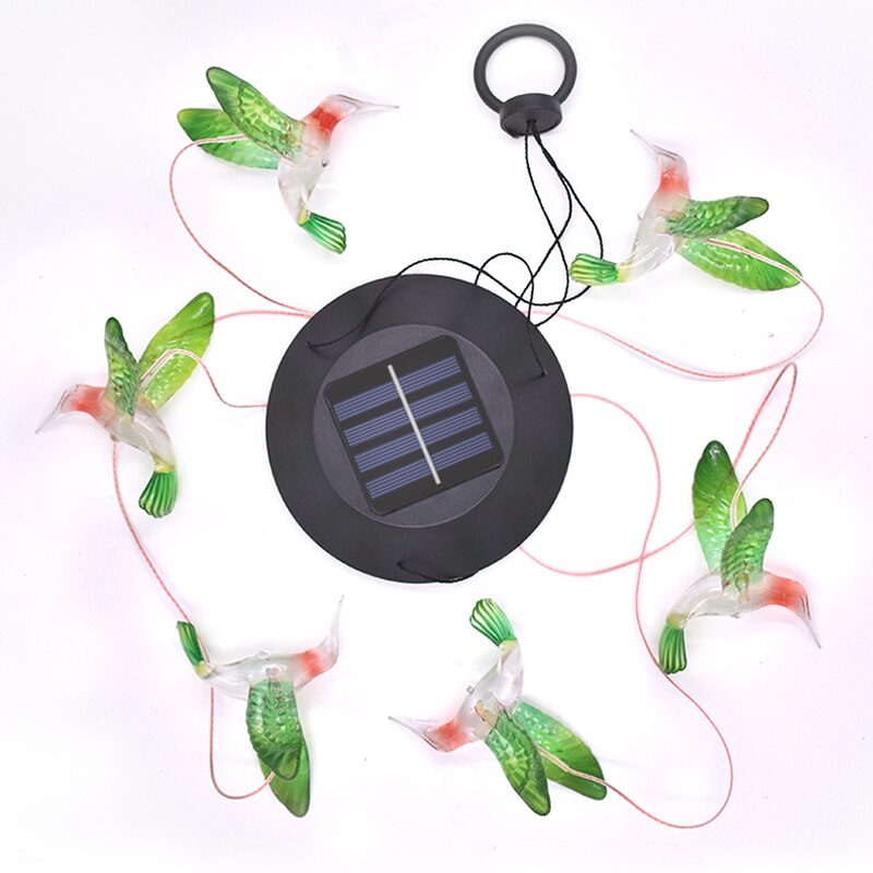 Solar Pigeon Wind Chimes Light