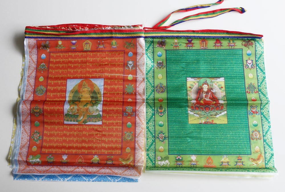 Tibetan Buddhist Prayer Flags