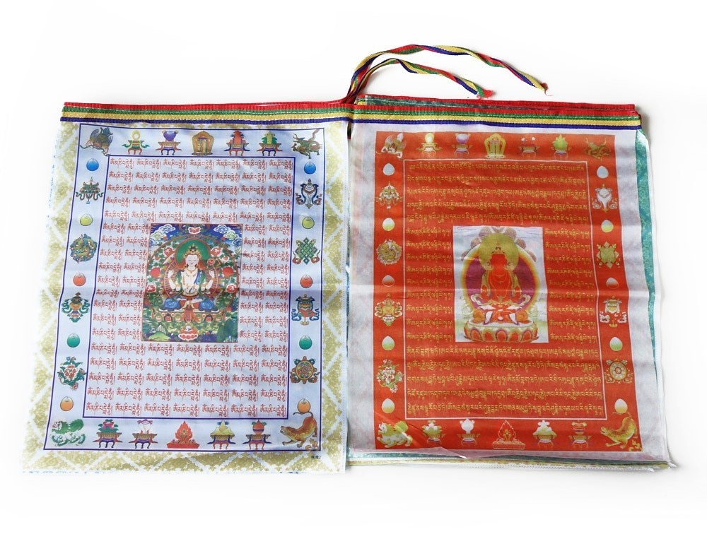 Tibetan Buddhist Prayer Flags