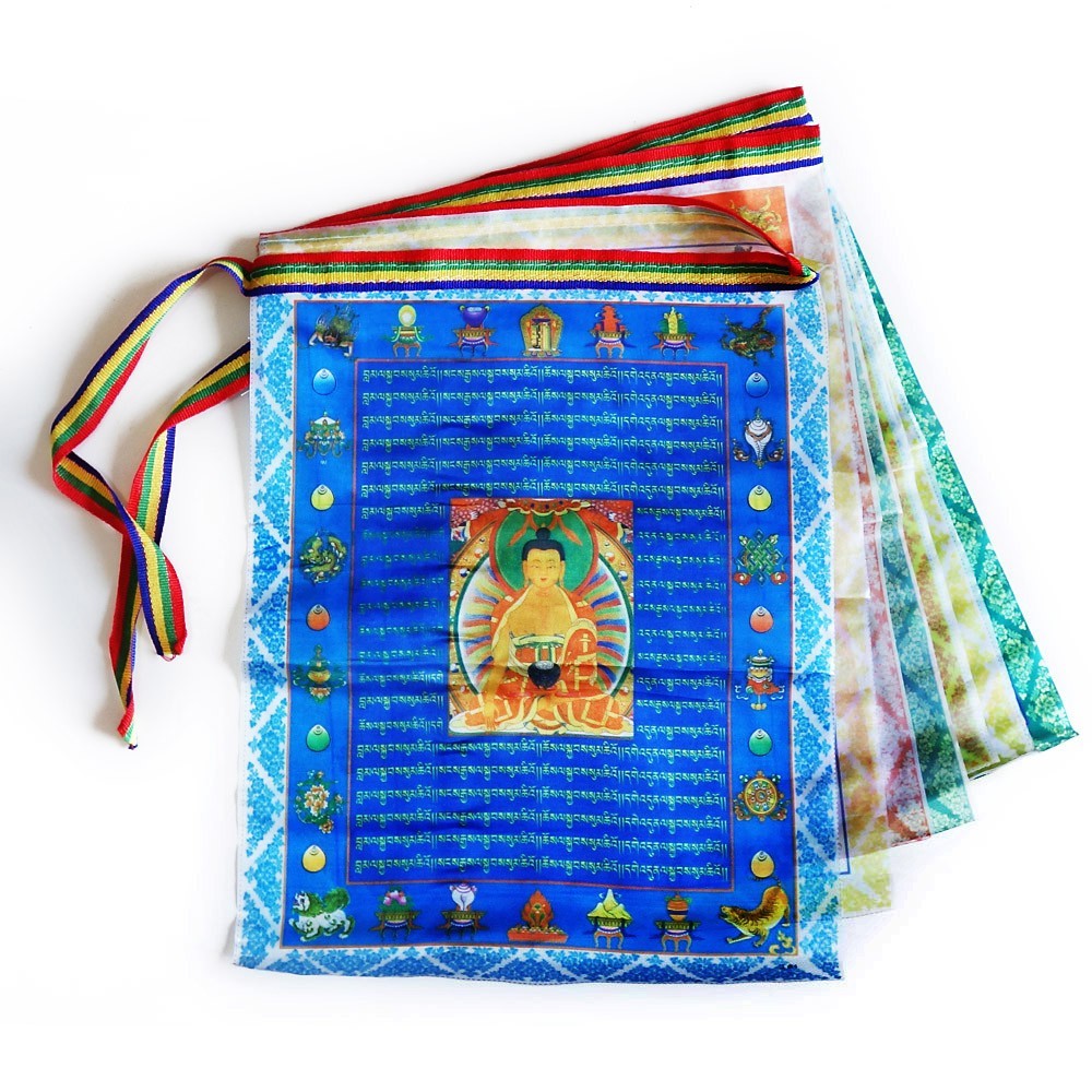 Tibetan Buddhist Prayer Flags
