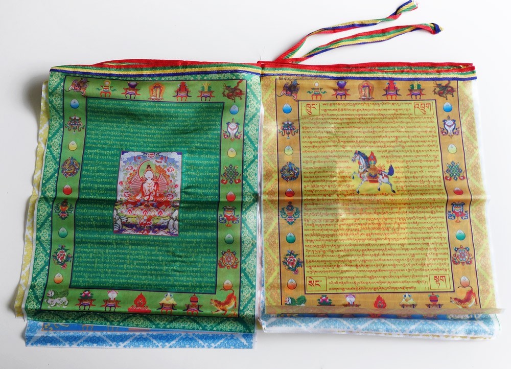 Tibetan Buddhist Prayer Flags