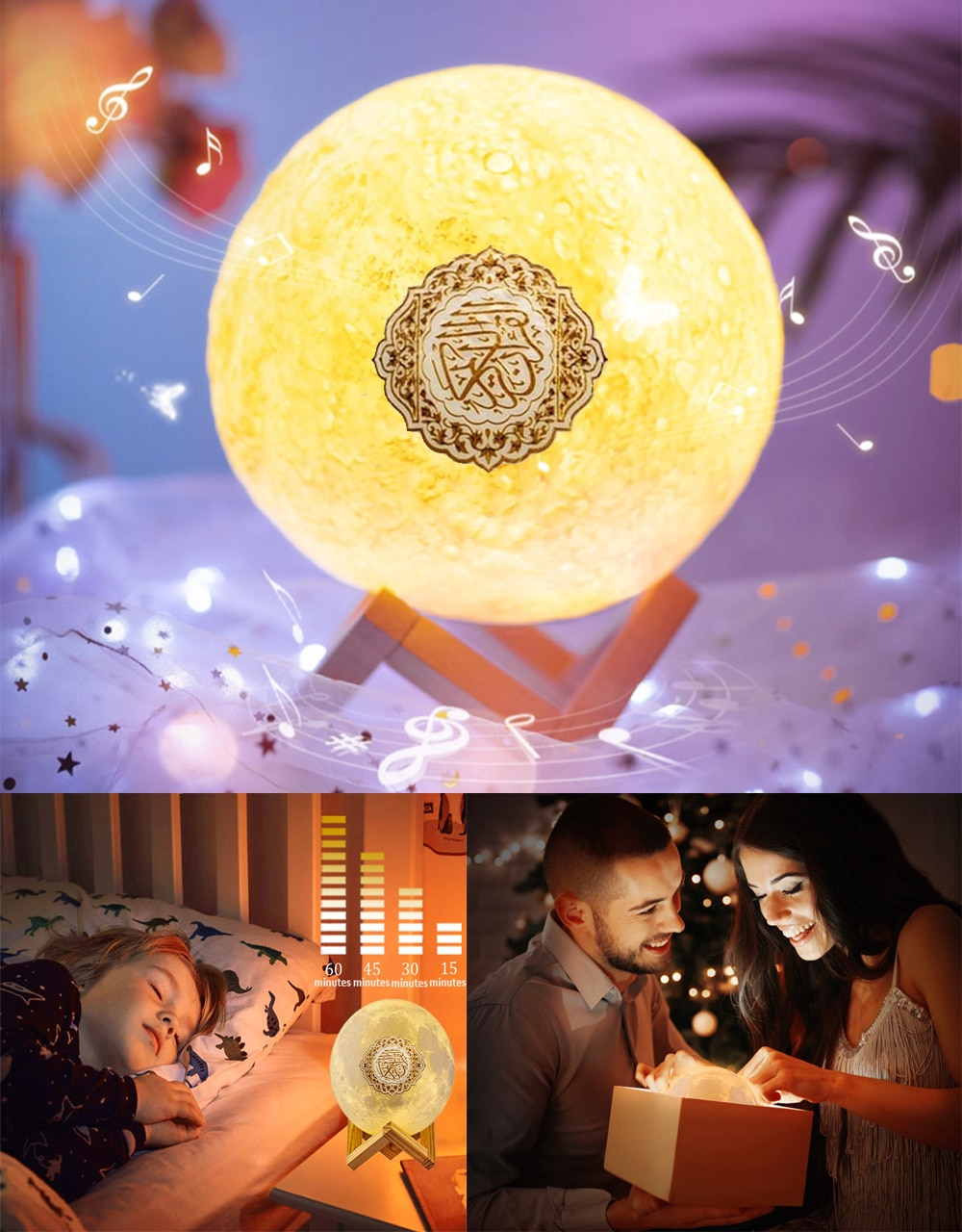 Bluetooth Round Shaped Quran Speaker