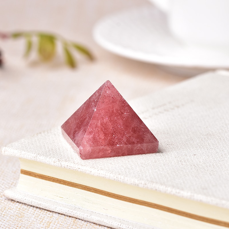 Natural Stone Pyramid Shaped Crystal