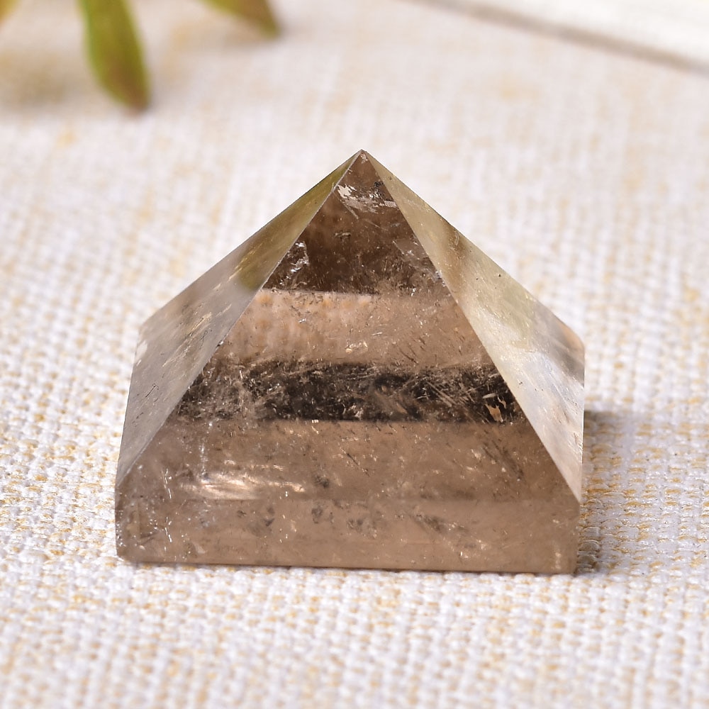 Natural Stone Pyramid Shaped Crystal