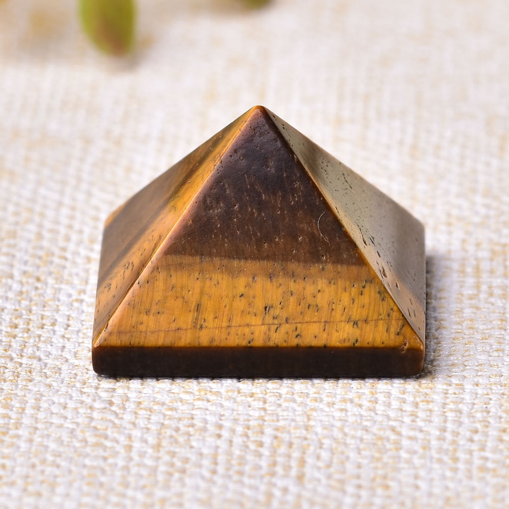 Natural Stone Pyramid Shaped Crystal