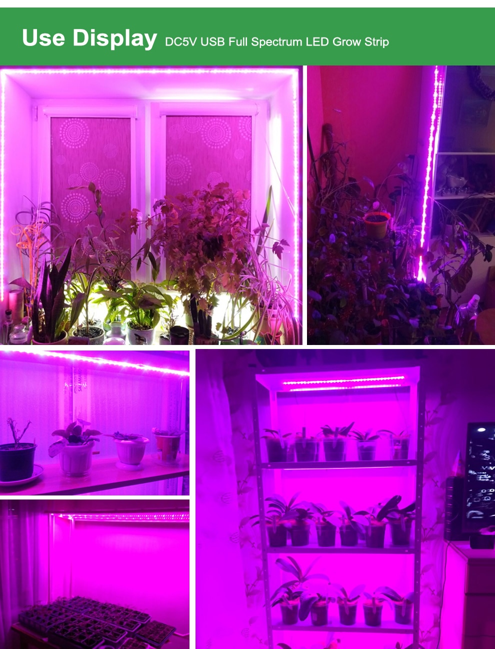 Hydroponics LED Strip Light Hydroponics LED Strip Light