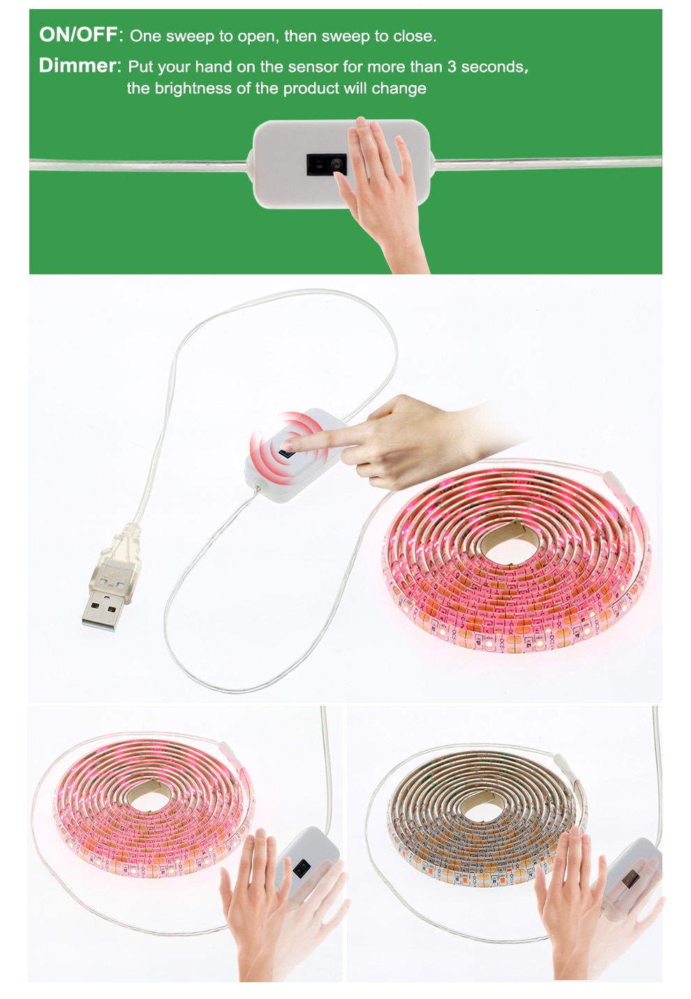 Hydroponics LED Strip Light Hydroponics LED Strip Light