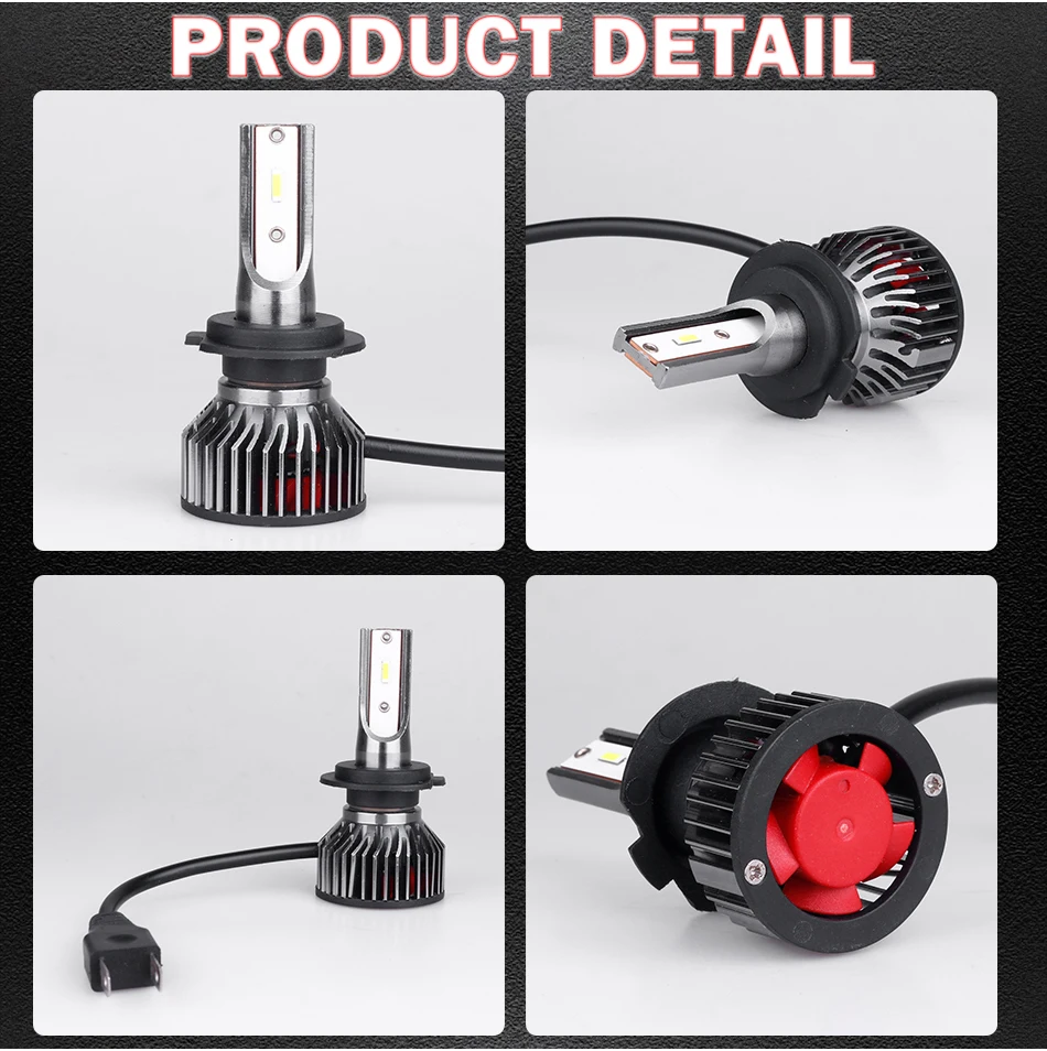 HLXG H4 LED H7 H11 H8 H1 9005 HB3 HB4 9006 Auto Car Headlight Bulb Motorcycle 6000K 12V 4300K 8000K Turbo PTF Fog light 2pcs HLXG H4 LED H7 H11 H8 H1 9005 HB3 HB4 9006 Auto Car Headlight Bulb Motorcycle 6000K 12V 4300K 8000K Turbo PTF Fog light 2pcs